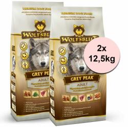 Wolfsblut WOLFSBLUT Grey Peak Adult 2 x 12, 5 kg