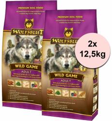 Wolfsblut WOLFSBLUT Wild Game Adult 2 x 12, 5 kg