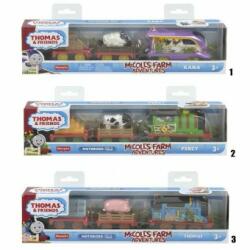 Mattel Thomas Friends Farm Adventures Locomotiva Motorizata cu Vagoane HHN47 Trenulet