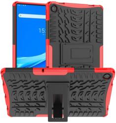  STAND Husă Extra durabilă Lenovo Tab M10 Plus a 3-a generație roșie