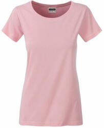 Daiber Tricou clasic de damă din bumbac organic 8007 - Roz fin | XL (8007-1754844)