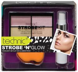 Technic Set Make-Up Cu 3 Produse Technic Strobe N Glow Highlight Set