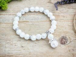 R. M. ékszer Angyal roppantott hegyikristály ásvány karkötő (8159-RM-19)