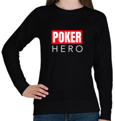 printfashion POKER HERO - Női pulóver - Fekete (10995740)