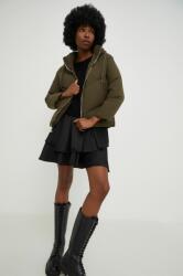 Answear Lab rövid kabát női, zöld, téli - zöld XL