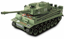Brothers Vintage Toys and Games BROTHER TANK Tigris műanyaglövedékes távirányítós tank 46cm-es zöld (ZY021-813)