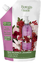 Bottega Verde - Sapun lichid, delicat, cu extract de piper roz - Pepe Rosa, 750 ML