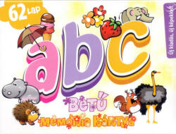  ABC betű memória kártyajáték