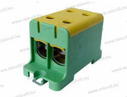 Pollmann UKM 4x16-95mm2 1 pólusú zöld/sárga univerzális fővezetéki csatlakozókapocs 2090206 (2090206)