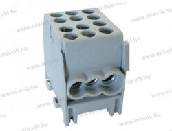 FVKO-25/16mm2 1pol. 2x1, 5-25mm2 be-, 4x1, 5-16mm2 leágazó, ónozott fővezetéki kapocs szürke 2080168 (2080168)