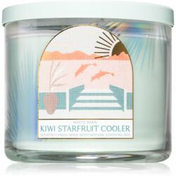 Bath & Body Works Kiwi Starfruit Cooler illatgyertya esszenciális olajokkal I. 411 g