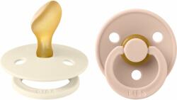 BIBS Colour Size 1: Anatomical 0-6 months cumi Ivory / Blush 2 db