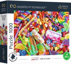 Trefl Puzzle Trefl din 1000 de piese - Acadele și bomboane (10701) Puzzle