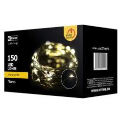 EMOS ZY1917T - Коледна NANO светлина, 15m, 150 LED крушки с нано проводник, IP44, топло бяла светлина (ZY1917Т)