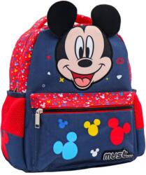 Luna Mickey egér 3D mintás ovis hátizsák 27x10x31cm (000562938)