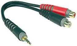 KLOTZ KL-AYS4 Y adapter kábel, JACK-RCA, 0, 2 m