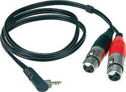 KLOTZ KL-AY8A0100 Y kábel, JACK-XLR, 1 m