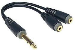 KLOTZ KL-AYB2 Y adapter kábel, JACK-JACK, 0, 2 m