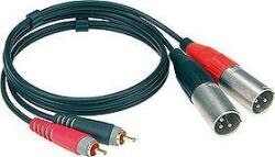 KLOTZ KL-ATCM0200 XLR-RCA dupla kábel, 2 m