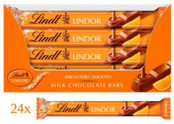 Lindt Lindor tejcsokoládé narancsos töltelékkel 38 g