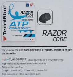 Tecnifibre Razor Code 12m fek/kék teniszhúr