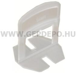 BauTool ékes szintező kapu 2 mm, 0-12 mm lapokhoz (100db/cs) (1501203100)