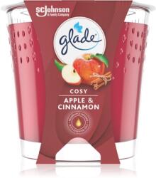 Glade Cosy Apple & Cinnamon lumânare parfumată 129 g