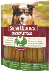 SmartBones 10db SmartSticks göngyölt rágórudacskák csirkével jutalomfalat kutyáknak