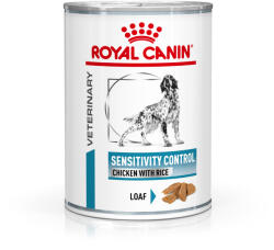 Royal Canin Royal Canin Veterinary Diet Canine Sensitivity Control Mousse Pui & orez - 24 x 410 g