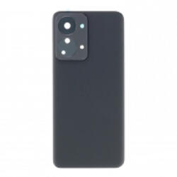 OnePlus Nord 2T 5G CPH2399 akkufedél (hátlap) kamera lencsével és ragasztóval, fekete (gyári)