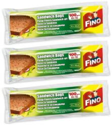 Fino Pachet 3 x 100 Pungi pentru Sandwich Fino, 18 x 28 cm (3xSAFINO00013)