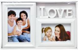  Fotókeret 2 képes Love felirattal