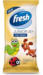 Fresh Junior nedves törlőkendő 15db