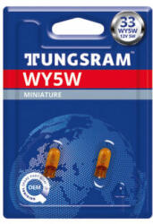 Tungsram Tungsram T10 WY5W Original sárga index izzó DUO BOX