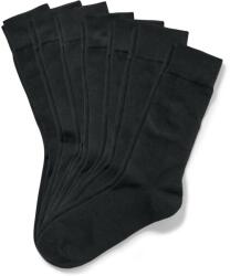 Tchibo 7 pár férfi zokni szettben, fekete Fekete 44-46