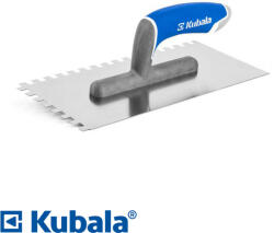 Kubala 0262 glettvas 270x130 mm - fogazott 6x6 mm (inox, 3K gumírozott nyél) (0262)