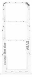 Samsung Galaxy A21s A217F - Slot SIM + SD (White) - GH98-45392B Genuine Service Pack, White