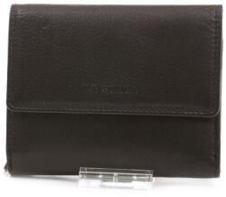 La Scala fekete női bőr pénztárca (DN-10090 BLACK)