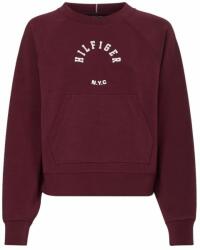 Tommy Hilfiger Hanorace tenis dame "Tommy Hilfiger RLX Sueded Modal C NK Sweatshirt - sueded rouge