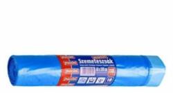  Szemeteszsák önzáró szalaggal 160 liter 74 x 95 cm 10 db/tekercs kék (44462)