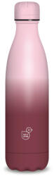 Ars Una duplafalú fémkulacs-500 ml - Burgundi-rózsaszín