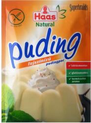 Haas pudingpor tejszínízű 40 g gluténmentes