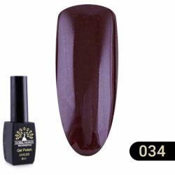 Global Fashion Oja semipermanenta Black Elite, Global Fashion 8 ml, 034