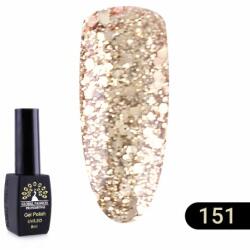Global Fashion Oja semipermanenta BLACK ELITE, Global Fashion 8 ml, 151
