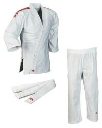 Adidas J350 Club Judo ruha piros/fehér vállcsík