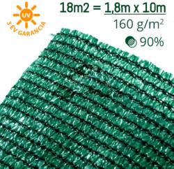  Zöld belátásgátló 90% takarással 1, 8 x 10 méter