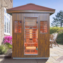 Delux Garden-3 kültéri infraszauna - infraszaunaonline