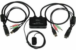 StarTech 2 porturi HDMI / USB / 3.5mm mini-jack (SV211HDUA) (SV211HDUA)