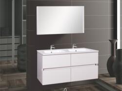 Wellis ELOIS White 120 bútor szett / bútor+mosdó+tükör / (WB00314+WB00315+WB00274)