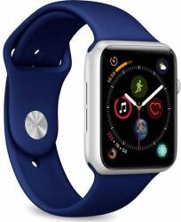 Puro PURO ICON Apple Watch Band - Curea elastică sport pentru Apple Watch 42 / 44 mm (S/M & M/L) (Albastru Marin) (PUR085NAV)